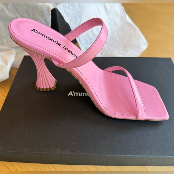 A'mmonde Atelier Pink Sandal Heels - NWT - Picture 7 of 7